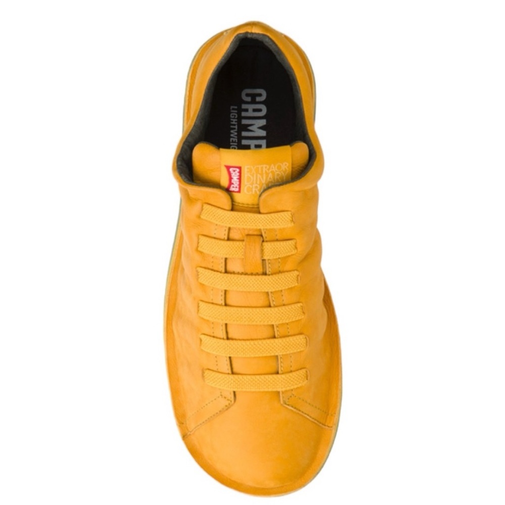 Camper Men's Beetle Yellow Sneakers